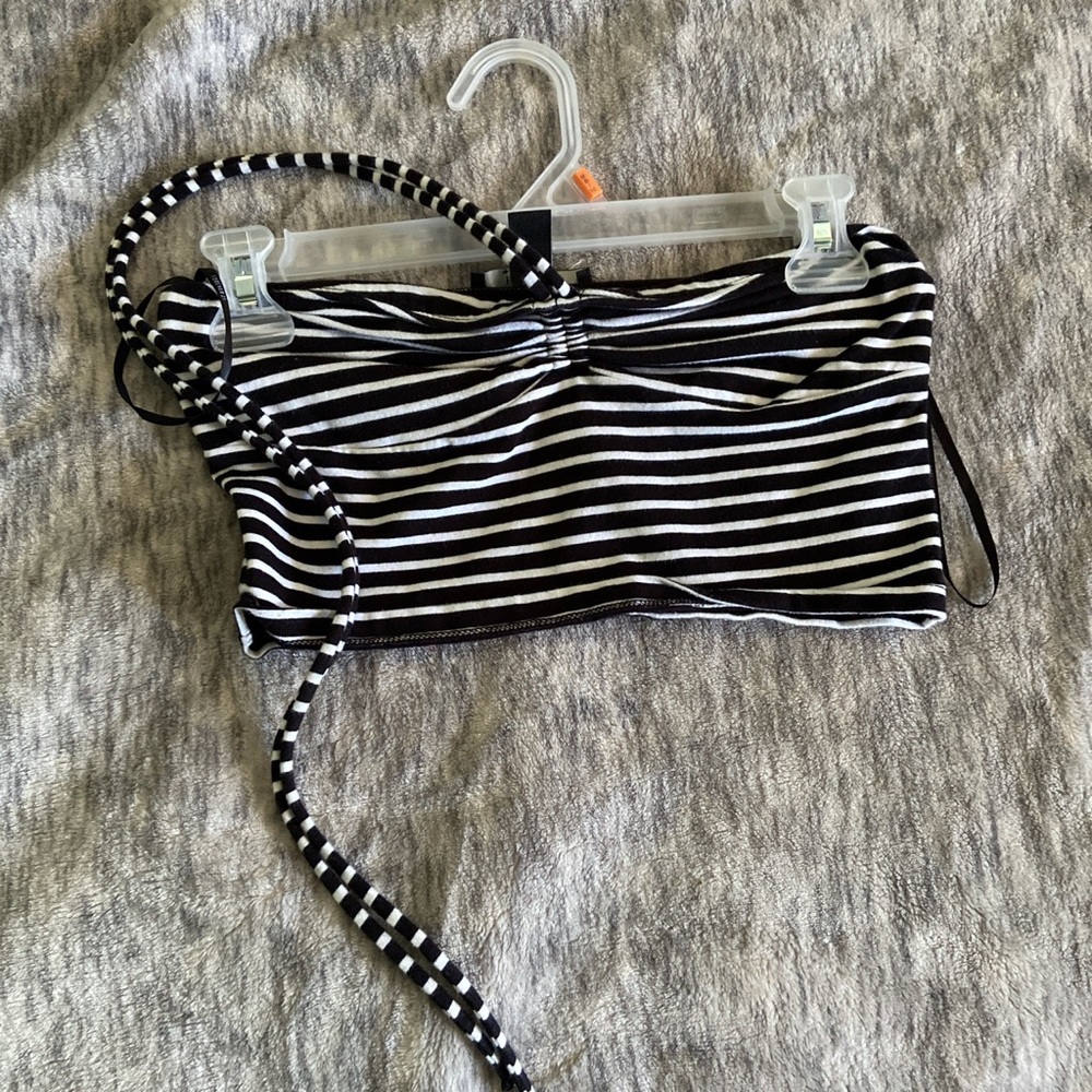 B&W Halter top
